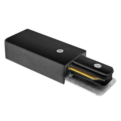 Токоподвод для трека 2 TRA Черный 74х34мм PTR EC-BL JazzWay