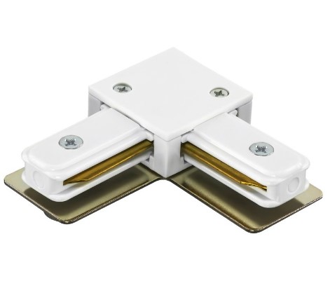 Коннектор L - образный для трека 2 TRA БЕЛЫЙ BARRA Lightstar