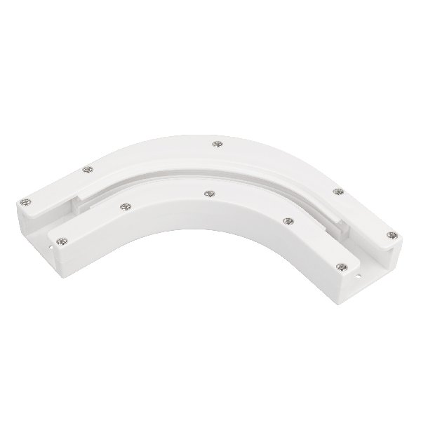 Карниз угловой для электрокарниза 90 CNT-CR-90-J (Arlight, Пластик)