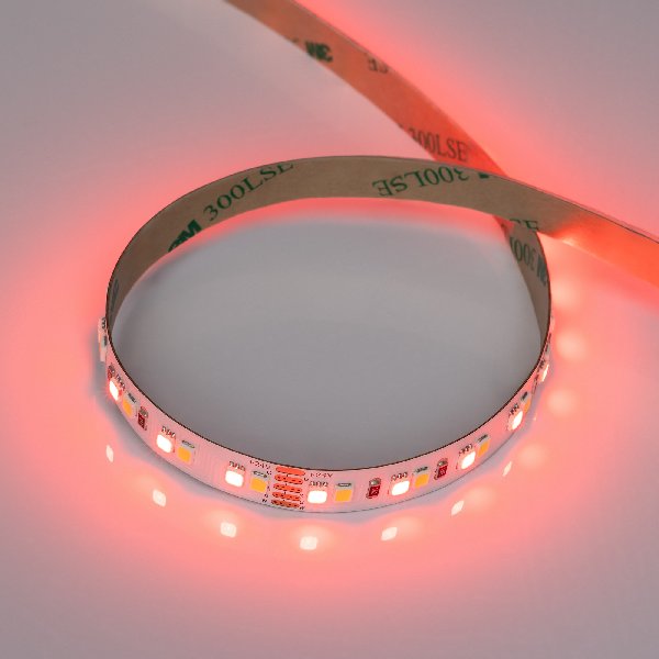 Лента RT-A168-10mm 24V RGBW-Warm (20 W/m, IP20, 5m) (Arlight, высок.эфф.150 лм/Вт)