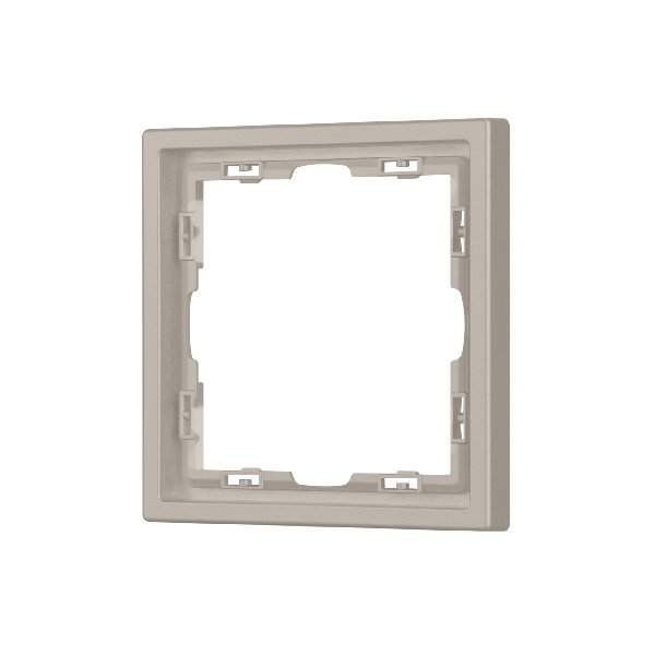 Рамка пластиковая FRM-NOBE-SFPL-1-CA (Arlight, Кашемир)