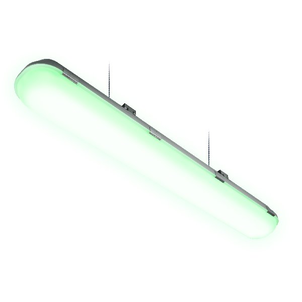 Светильник Линейный LED  60Вт 6500К 1800Лм Серебряный 1200*86*70мм IP65 "Ангилья" Uniel