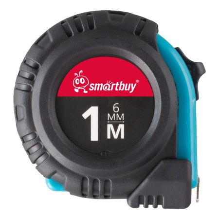Рулетка 1 метр пластик+резина промо 6мм Smartbuy tools