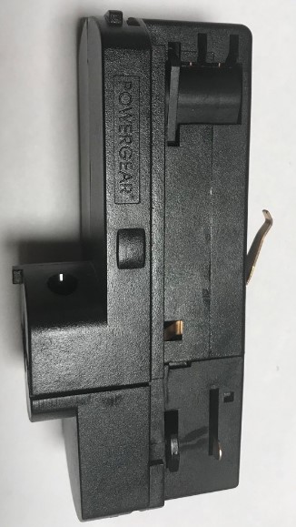 Адаптер POWERGEAR Dali 3-фазы для трековых светильников на шинопровод Черный