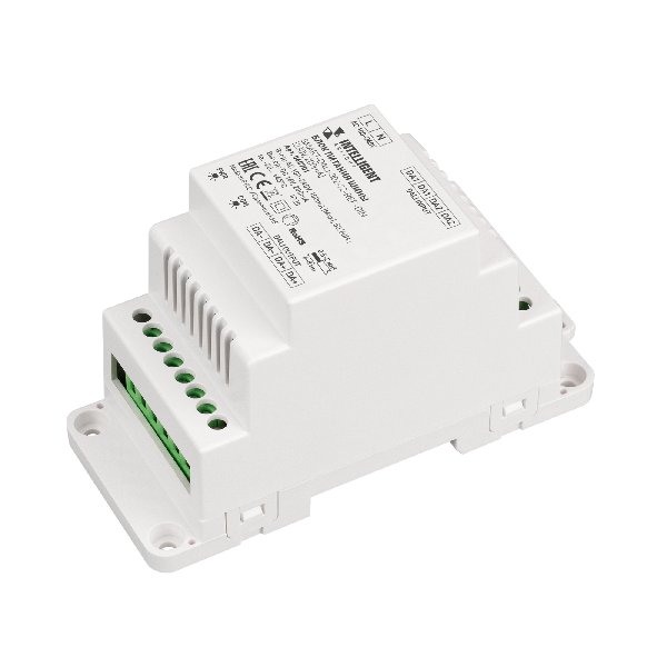 INTELLIGENT ARLIGHT Блок питания шины SMART-DALI-302-72-REP-DIN (230V, 200mA) (IARL, IP20 Пластик, 5