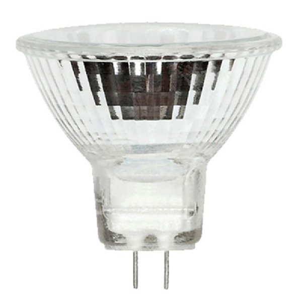 Лампа КГМ GU5.3 MR16   12В   35Вт 3000К D50х47мм Прозрачная колба 300º 450Лм  Uniel