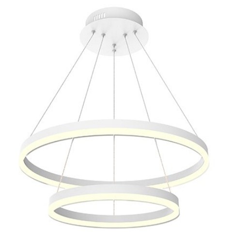 Светильник Подвесной LED 2х25=50Вт 4000К Белый Тор  D60+40х110см 3500Лм KINK Light