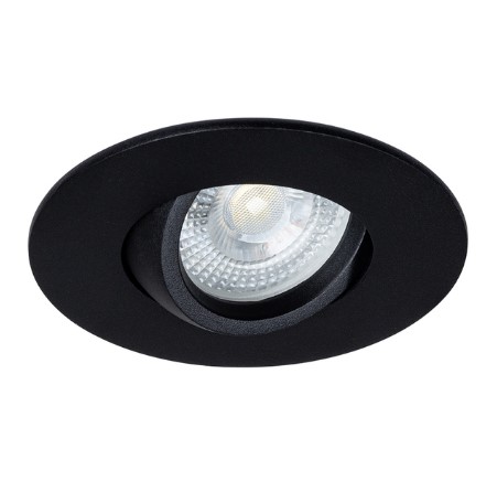 Светильник Точечный Врезной MR16 1х50Вт GU10 Черный 95x38мм IP44 GIRO Arte Lamp