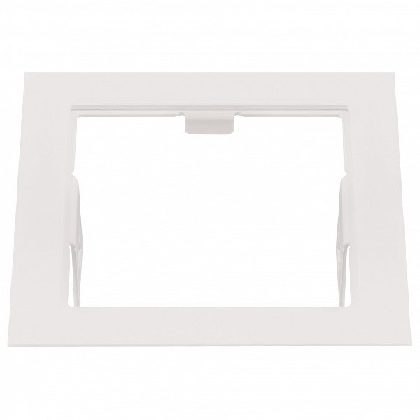 Рамка Белая Врезная 115х115х2 Domino Quadro Lightstar