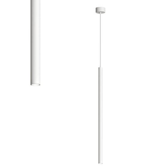 Подвесной светодиодный светильник 5Вт 4000K 25х600х2100мм Белый Denkirs 
