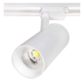 Светильник Трековый 2 TRA LED   40Вт Белый 2700K Симм. 38º 3200Лм D85х220мм TR2240 Svetlon