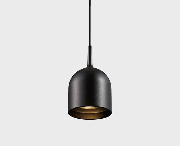Светильник Подвесной  1х7Вт GU10 Черный  D100х1735мм  IP20 DE-314 black ITALLINE