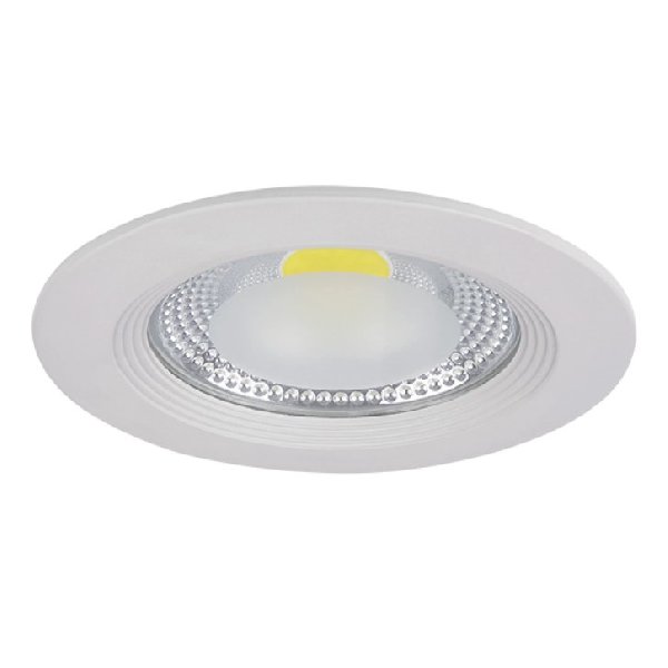 Светильник Точечный Врезной LED Белый D165х2мм 15Вт 4000К IP44 Forto Lightstar
