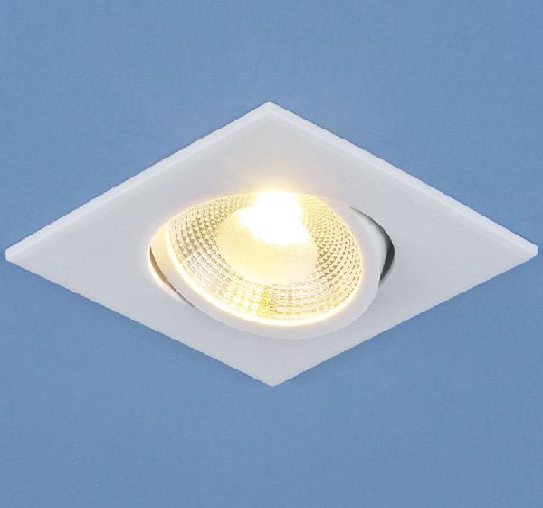 Светильник Точечный Поворотный LED 1x6Вт 4200К Белый-Матовый D70х40x3мм 480Лм IP20 DSS001 ES