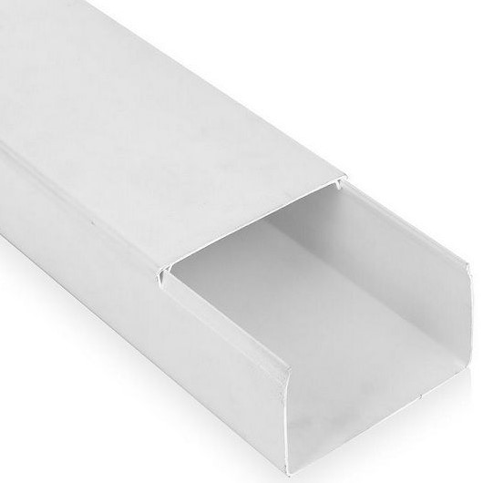 Кабель-канал 100x60х2000мм Белый ЭЛЕКОР (8м) IEK