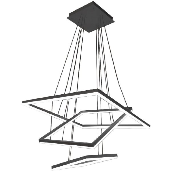 Подвесной светодиодный светильник Kink Light Альтис 800х800х1100мм 110W 4000K