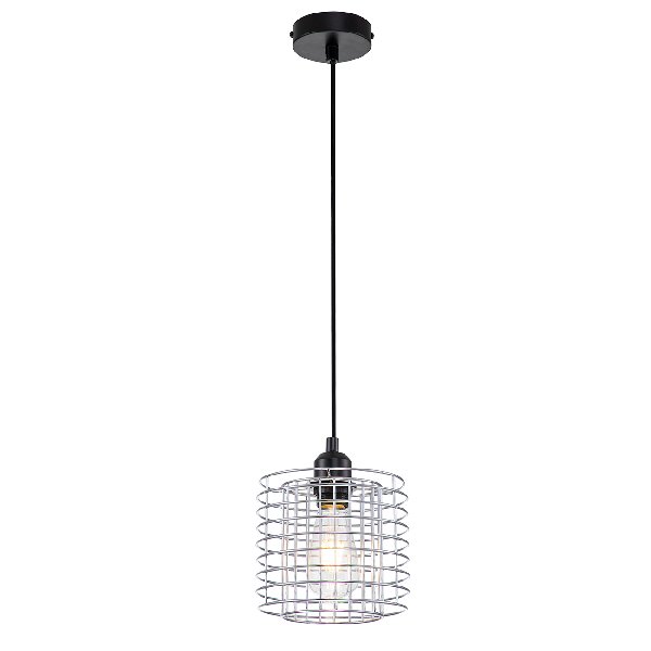 Светильник Подвесной 1х40Вт Е27 Хром 10190/1S Chrome Escada