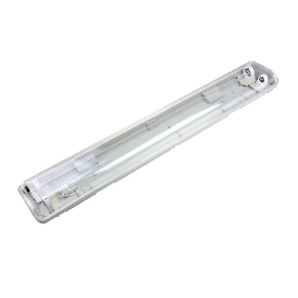 Светильник Линейный Для Лампы LED  40Вт T8х2/G13  Белый 1615х130х60мм IP65 ULW Uniel