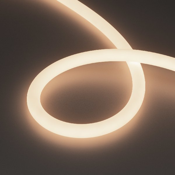 Лента герметичная MOONLIGHT-TOP-M768-D18mm 24V White-MIX 360deg (14.4 W/m, IP65, 2216, 5m, wire x1) 
