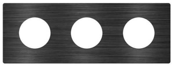 Рамка алюминиевая FRM-PRESTO-ALR-3-BK (Arlight, -)