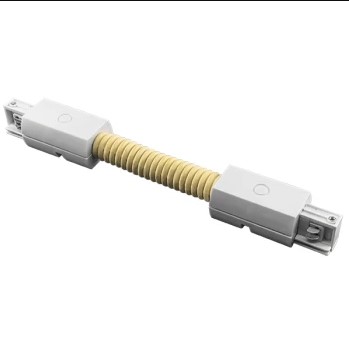 Коннектор Гибкий для трека 4 TRA Белый BARRA регулируемый Lightstar