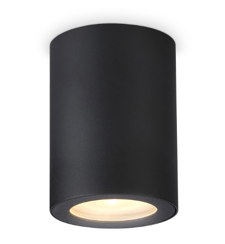 Светильник накладной TN22799 BK черный песок IP44 IP44 GU10 max 12W D65*90 Ambrella