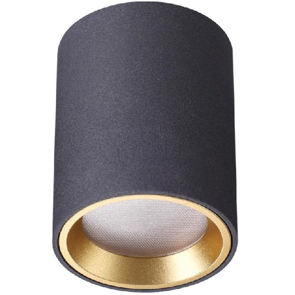4205/1C HIGHTECH ODL20 248 черный/металл Потолочный светильник GU10 50W IP54 AQUANA