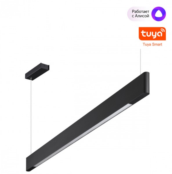 Светильник подвесной димм 3000-5700К (пульт ДУ/прилож. Smart Life) IP20 LED 12/24W ITER