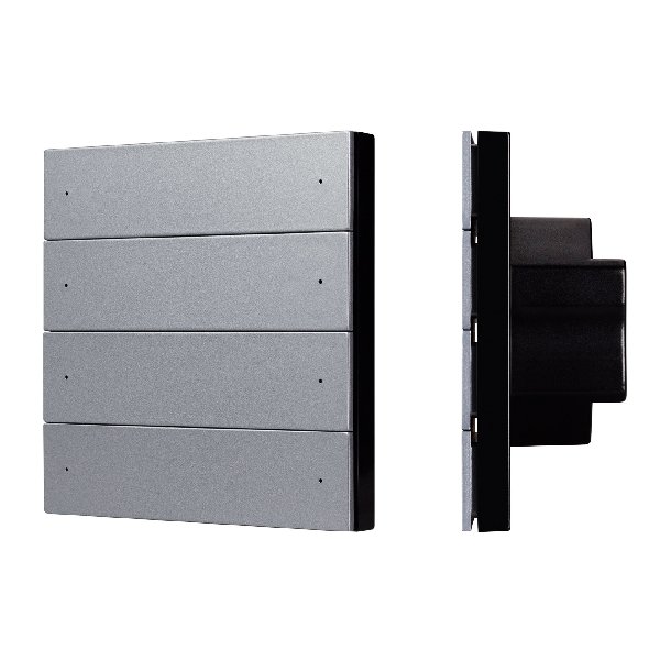 INTELLIGENT ARLIGHT Кнопочная панель SMART-ZB-801-22-1G-8SC-MULTI-IN Silver (230V) (IARL, IP20 Пласт