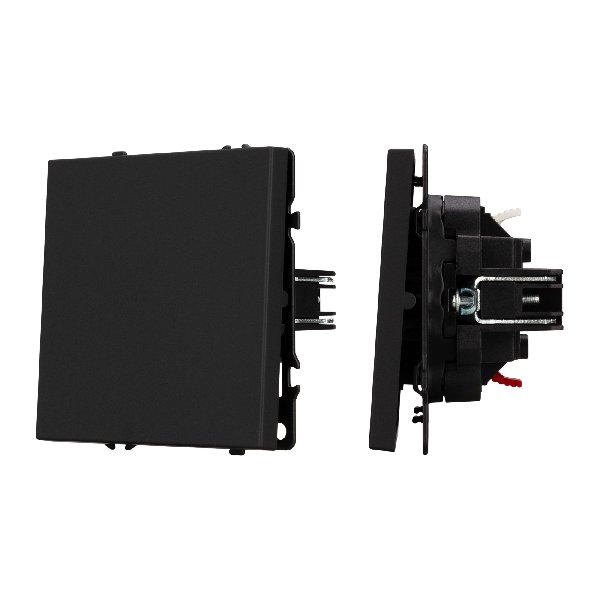 Механизм звонкового выключателя SWT-NOBE-MKR1-SFPL-BK (230V, 10A) (Arlight, Черный оникс)