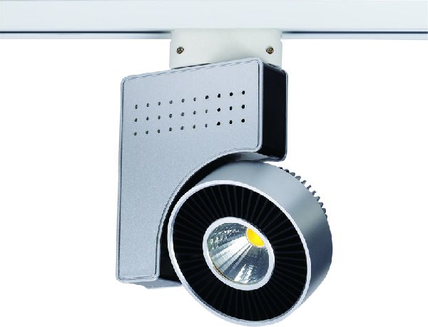 Светильник Трековый 2 TRA LED   40Вт Серебро 3000K Симм. 80º 2400Лм 223х156х60мм IP20 Uniel