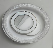 Люстра LED Круг 140Вт 3000-6000К Пульт ДУ D500х80мм Белый REDIGLE (5)
