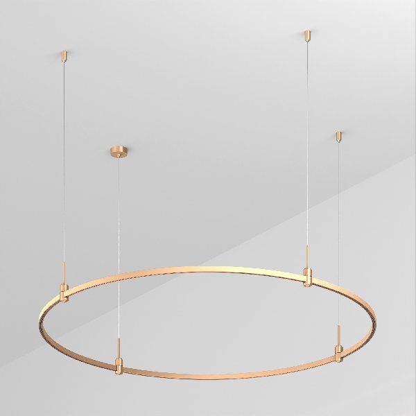 Основание ART-APRIORI-ROUND-HANG-R1500 (GD) (Arlight, IP20 Металл, 3 года)