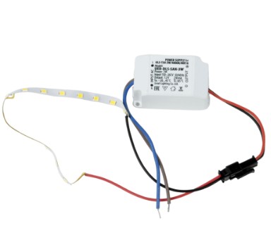 Комплект Лента LED + Блок питания ленты для ремонта точечных светильников MR16 3Вт 4000K Fametto
