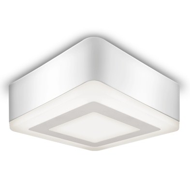 Светильник Накладной Квадрат LED 6+3Вт 4000K 540Лм Белый 145х145х31мм 120º IP20 BL223 Gauss