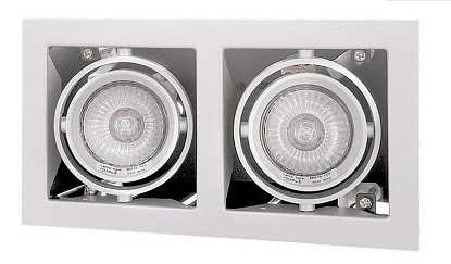 Встраиваемый светильник Lightstar Cardano 214020 GU5.3 206х110 белый