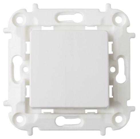 Выключатель В Рамку Одноклавишный Без Подсветки Белый IP20 10А 250В Мастер Bylectrica