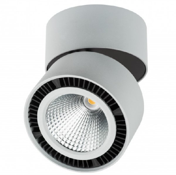 Светильник Точечный Поворотный LED Серый D126х135мм 26Вт 3000K 1950Лм 30G IP20 FORTE MURO  Lightstar