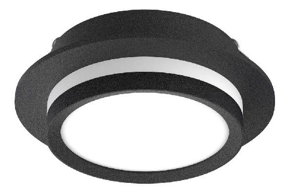Светильник Точечный Врезной GX53 Черный D110х45мм  IP20 GD2108 LBT