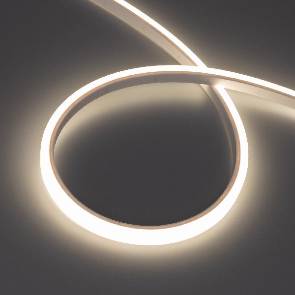 Лента герметичная WAVE-TOP-PU-A144-10x10mm 24V Warm3000 (5 W/m, IP68, 3m, wire x1) (Arlight, Вывод б