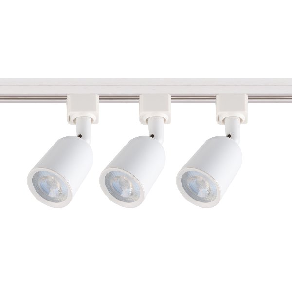 Светильник Трековый 2 TRA Поворотный LED Комплект 3шт 8Вт Белый 4200К 600Лм 220В Алюм Volpe