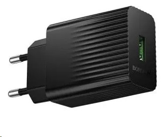 BOROFONE BAS72A/ Сетевое ЗУ/ QC 3.0/ 1 USB/ Выход: 18W/ черный