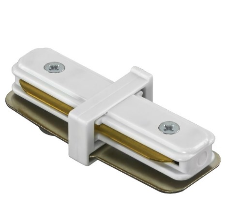 Коннектор I - образный для трека 2 TRA Белый BARRA Lightstar