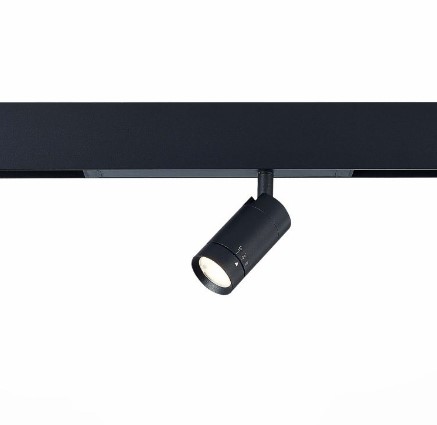 Светильник Трековый Zoom Черный LED 1*7W 2700K-6000K 400Lm Ra>90 15-38 IP20 D40xH90 220V