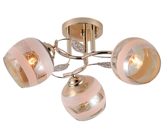 Потолочный светильник 1110/3PL E27*40W Gold Escada