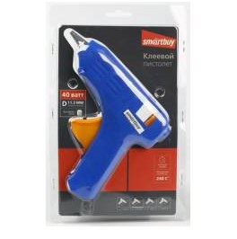 Пистолет клеевой 220В 40Вт D11,7мм алюмин.сопло шнур 0,5м tools Smartbuy