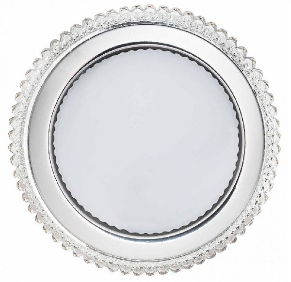 Светильник Точечный ДекорСтекло GX53+LED Прозрачный D125х38мм DECOR M Спутник