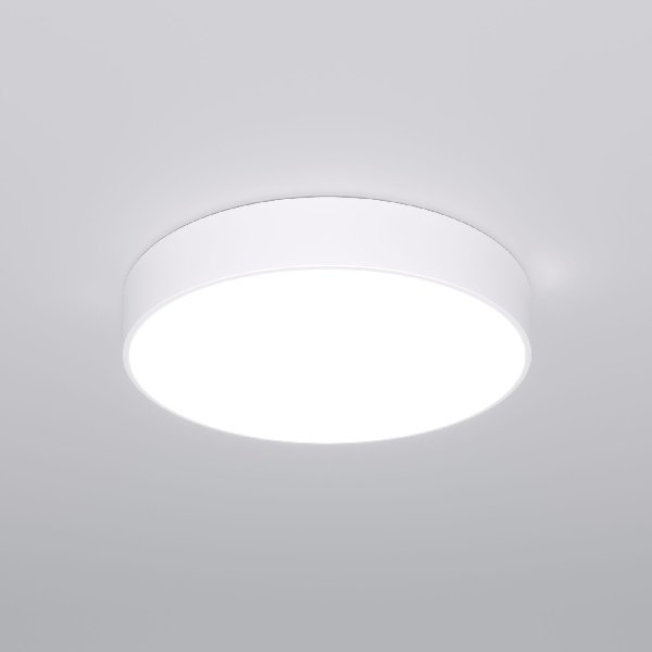 Светильник LED 110Вт 3000-6500К D600х80мм 6450Лм Белый Entire Eurosvet
