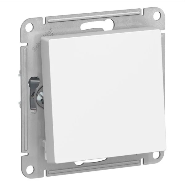 Переключатель В Рамку Одноклавишный Без Подсветки Лотос IP20 10А 250В ATLASDESIGN SE