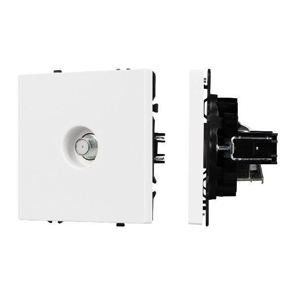 Механизм спутниковой розетки SCT-NOBE-MST1-SFPL-WH (SAT) (Arlight, Белый кварц)